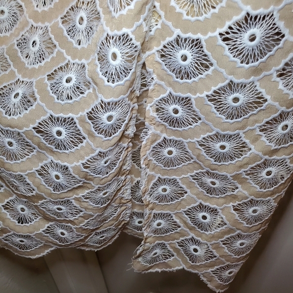 Aura Lace Midi Dress Sz S Sleeveless - Picture 9 of 12